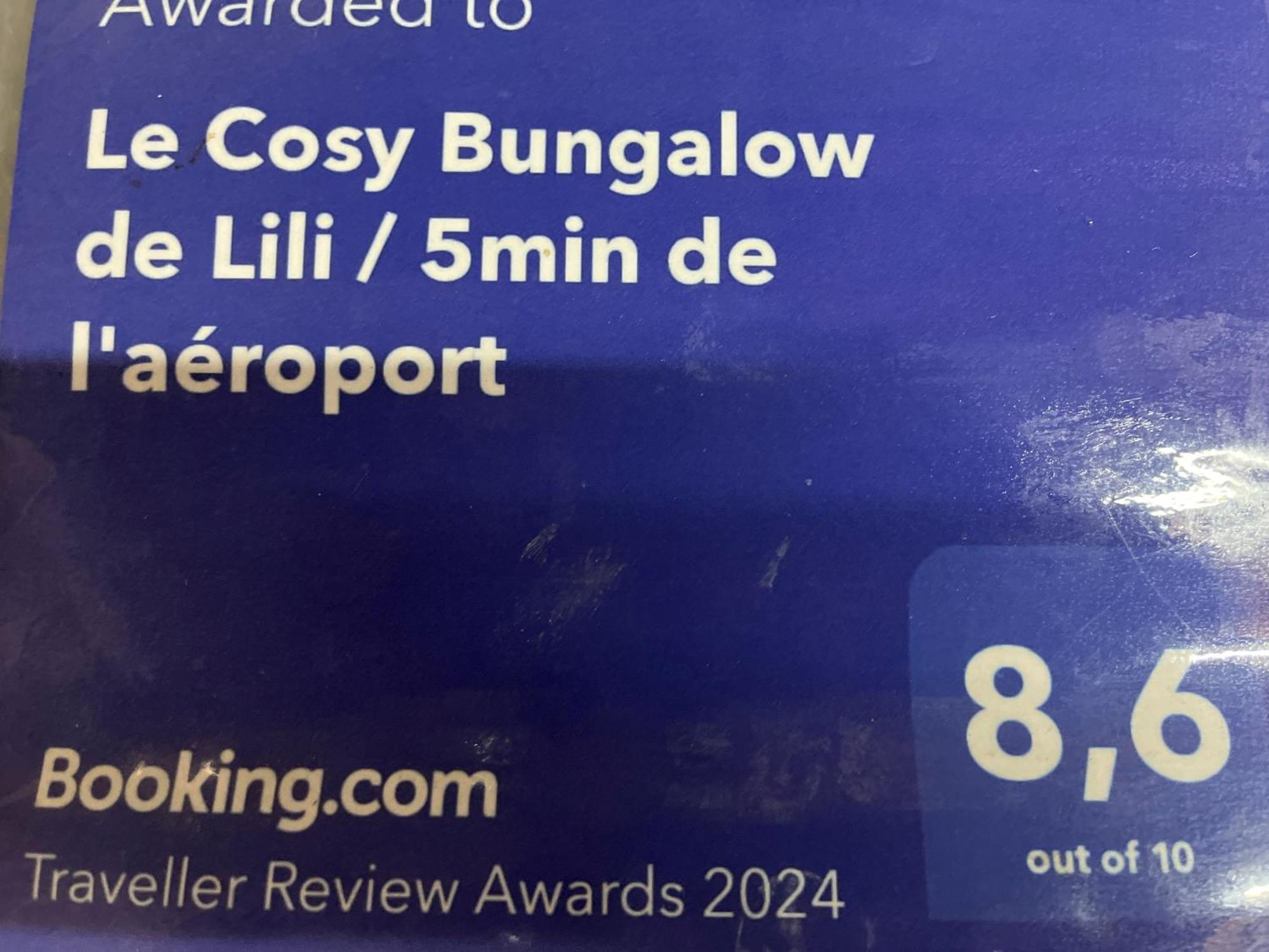 Le Cosy Bungalow De Lili / 5Min De L'Aeroport 레자빔 외부 사진